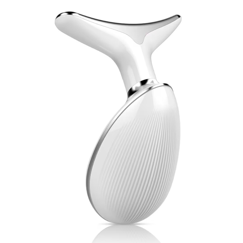 NWT - Facial & Neck Massager 3 Modes/LED Light/7 Colors/USB Rechargeable